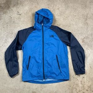Blue North Face Windbreaker